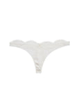 Frankie Lace Thong in Ivory