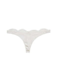 Frankie Lace Thong in Ivory