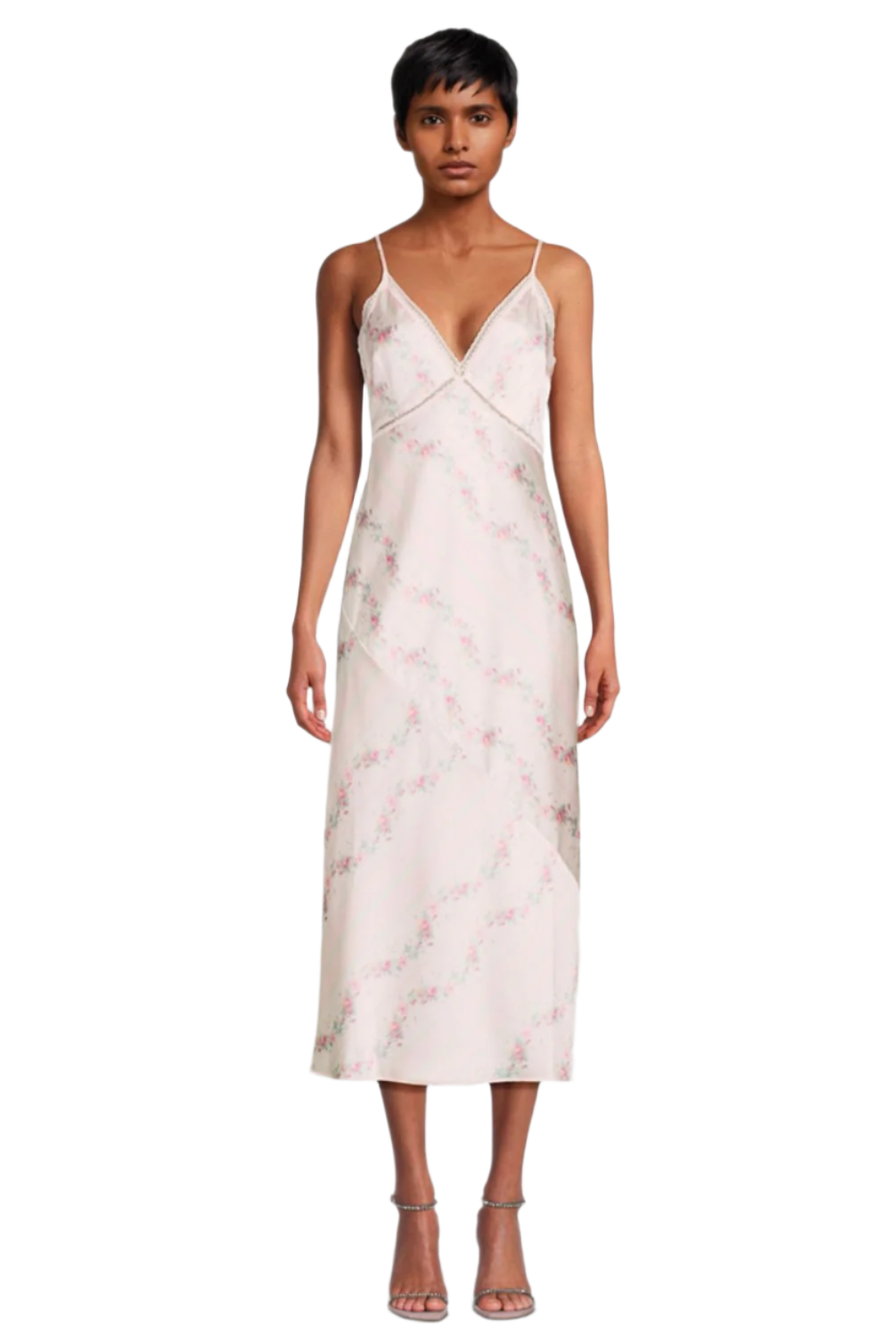 Ermon Dress in Apricot Medley