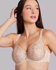 Cassiopee Full Cup Bra in Creamy Beige