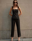 Cheyenne High Rise Pant in Black