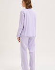 Essentiel Long Pj Set in Mauve