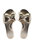 Rafie Gold Bow Sandal