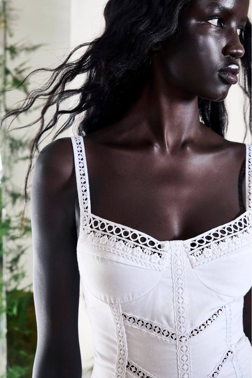 Lira Dress in White
