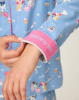Baked Woof Love Flannel Long PJ Set