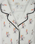 Jolene Tennis Print Long PJ Set
