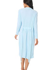Textured Robe in Light Sky