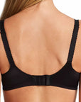 Leia Seamless Full Cup Bra in Black