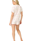 Pretty Punch Short Sleeve and Shorts Pajama Set