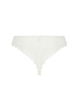 Sublime Organza Thong in Ecru Nacre