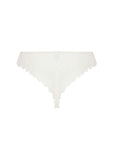 Sublime Organza Thong in Ecru Nacre