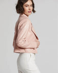 Ninon Short Leather Jacket
