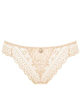 Cassiopee Thong in Creamy Beige