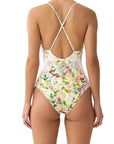 Scoop Neck One-Piece in The Call of Catalonia