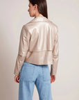 Ninon Short Leather Jacket