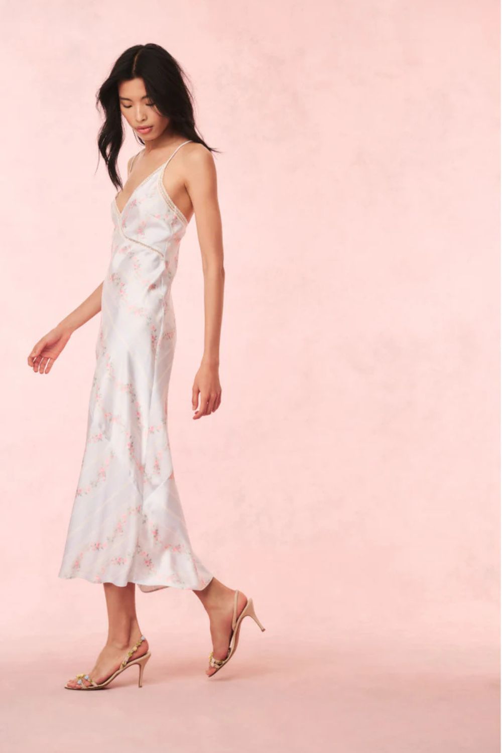 Ermon Dress in Wavecrest Blue