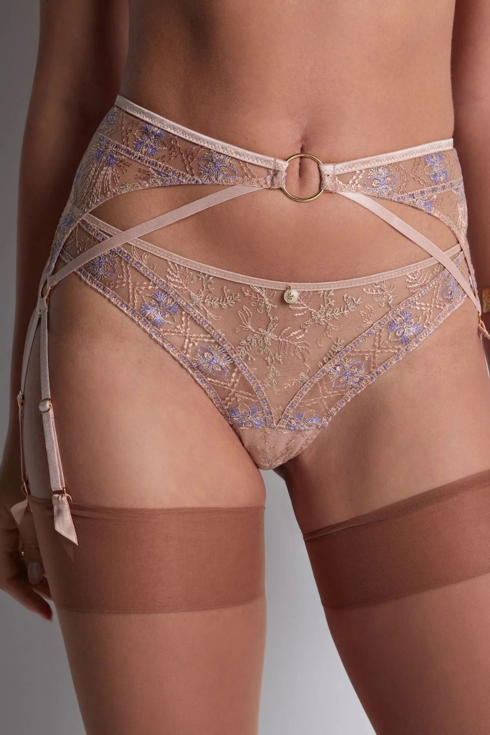 Tanga Thong in Lavender Aura