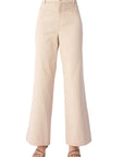 Natali Bull Denim Pant in Oat
