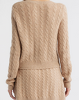 Eugenie Cardigan in Camel