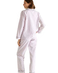 Essentiel Long Pj Set in Rose