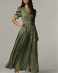 Eloise Dress in Green