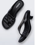 Kitten Heel Jelly Sandals
