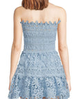 Opal Mini Dress in Sky