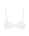 Sublime Organza Demi Cup Bra in Ecru Nacre