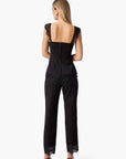 Cheyenne High Rise Pant in Black