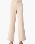 Natali Bull Denim Pant in Oat