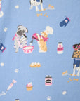 Baked Woof Love Flannel Long PJ Set