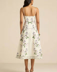 Anya Midi Dress in Ivory