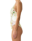 Scoop Neck One-Piece in The Call of Catalonia