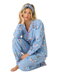 Baked Woof Love Flannel Long PJ Set