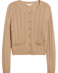Eugenie Cardigan in Camel