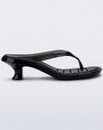 Kitten Heel Jelly Sandals