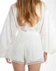 Haizie Shorts in White
