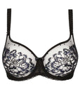 Amour Underwired Seamless Bra in Black