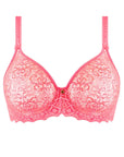 Cassiopee Full Cup Bra in Electric Pink