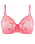 Cassiopee Full Cup Bra in Electric Pink