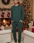 Henry Men's Long PJ Set in Pine
