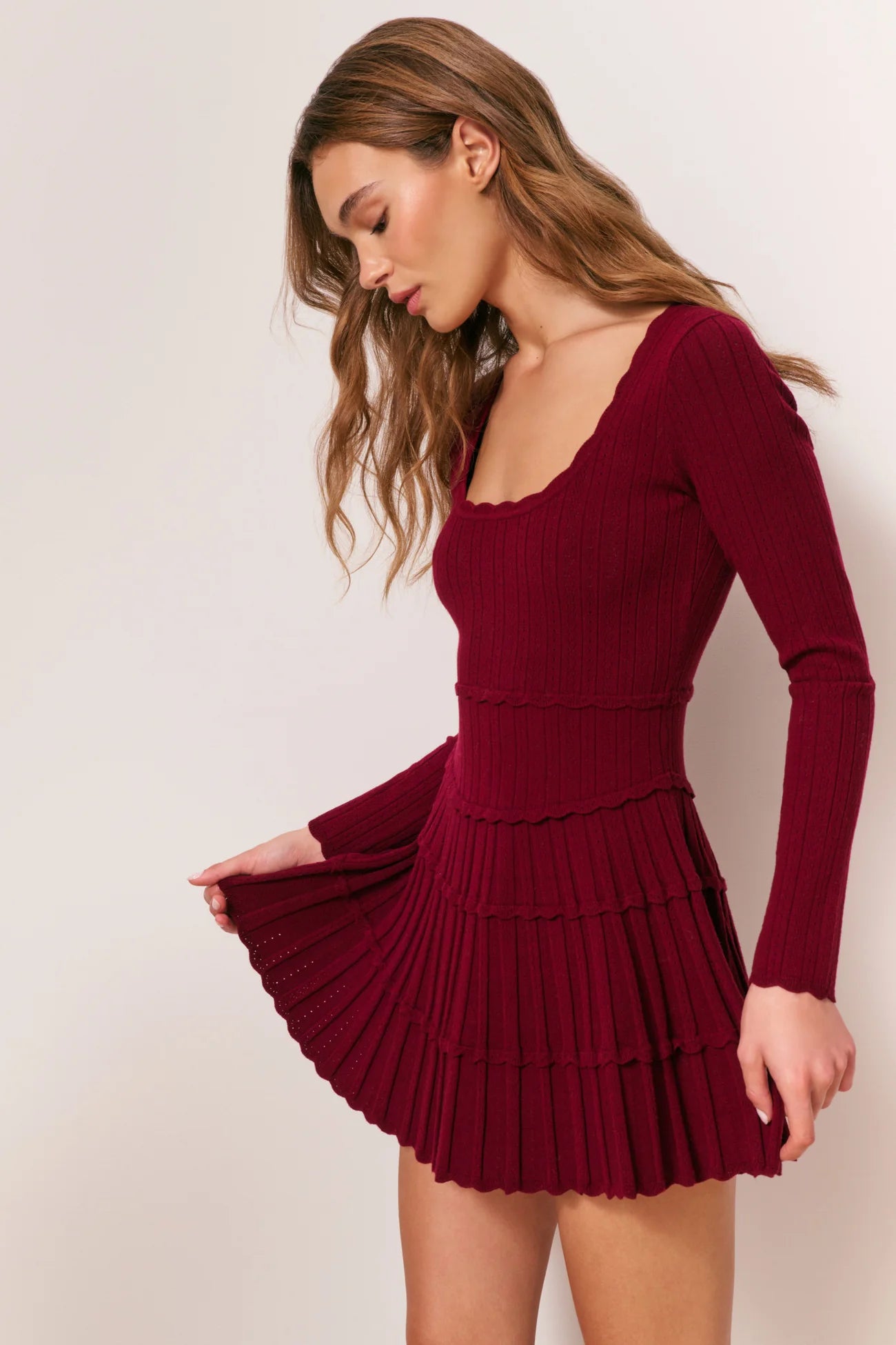 Lavender Dress in Spiced Berry