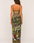Multi Wear Long Sarong in Leotigra