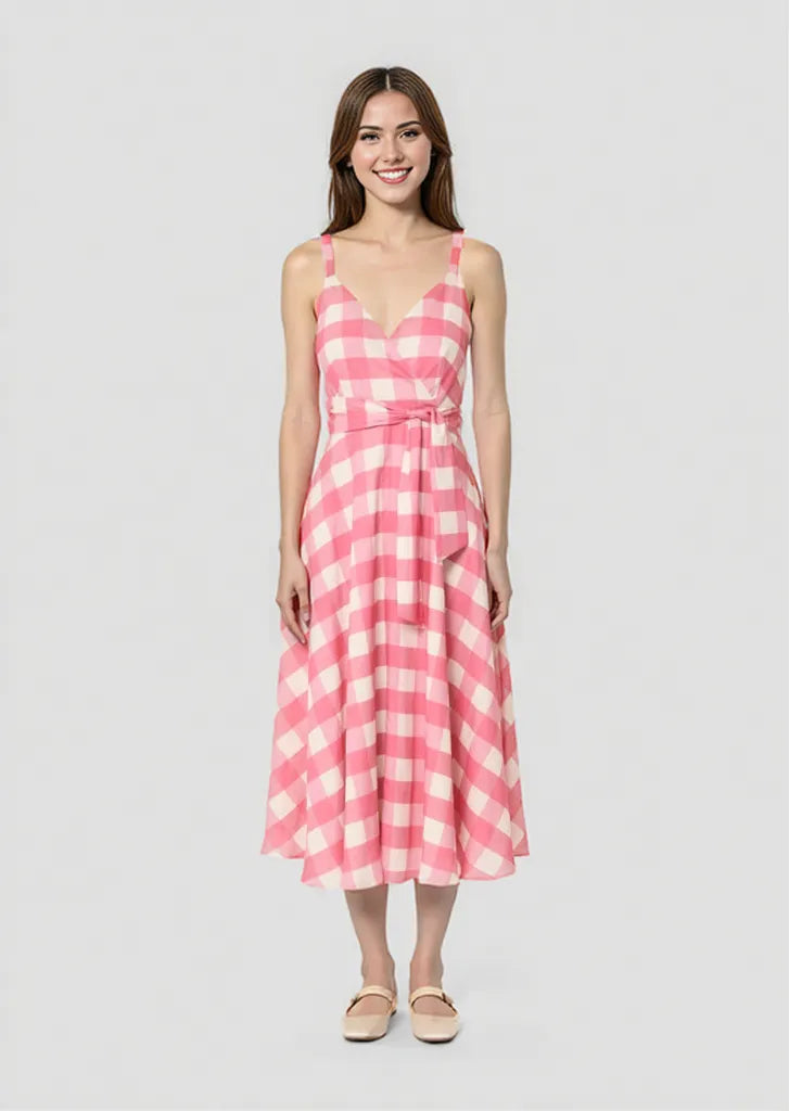 Ryveline Gingham Maxi Dress