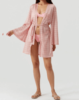 Anna Kaftan in Rose