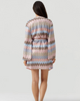 Anna Kaftan in Zig Zag Stripe