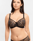Amour Underwired Seamless Bra in Black