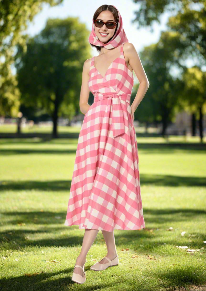 Ryveline Gingham Maxi Dress