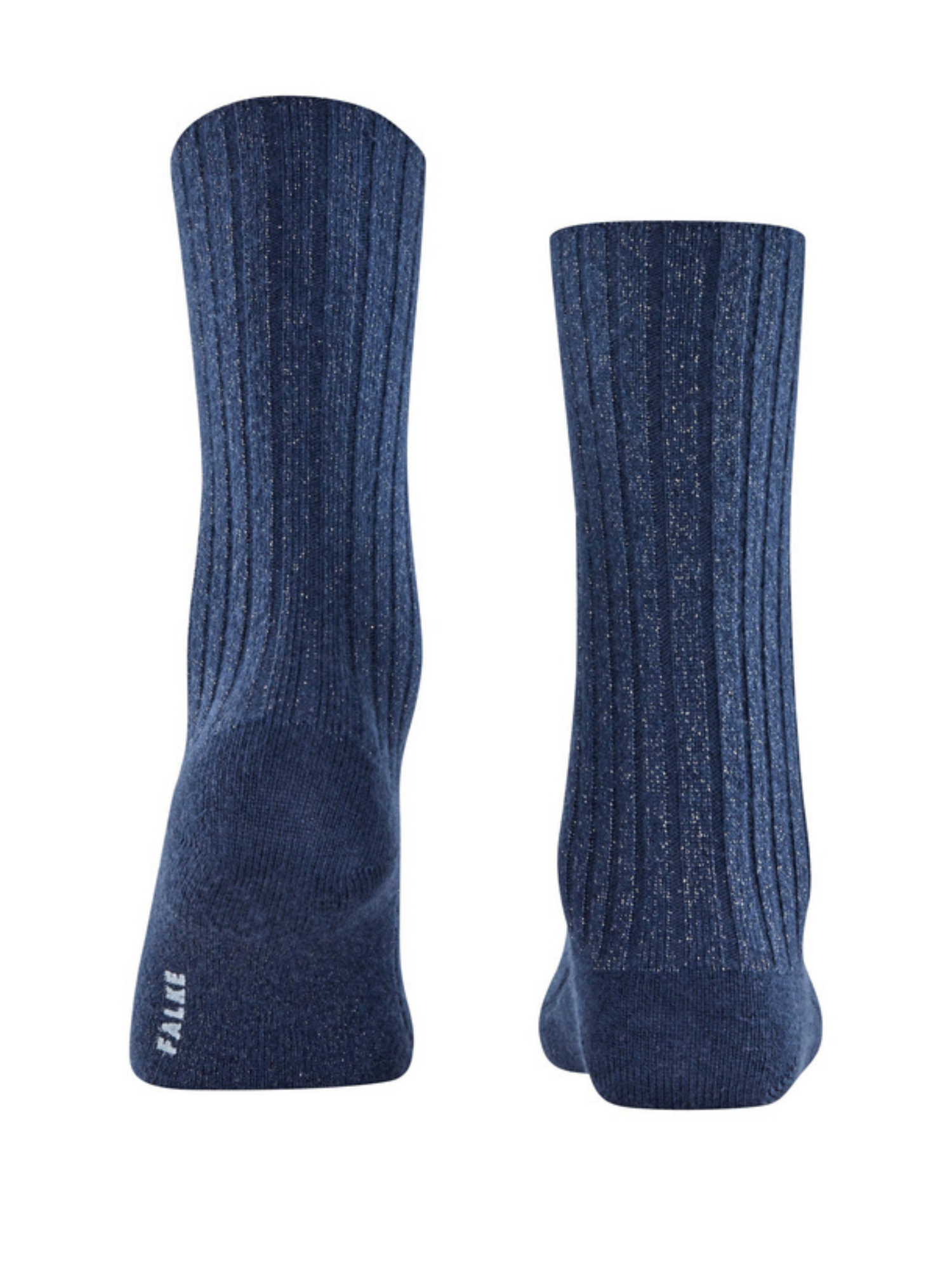 Cosy Wool Ribbed Glitter Boot Socks