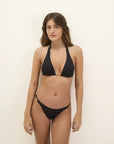 Mabel Hanna Top and Firenze Basic Full Bottom in Black
